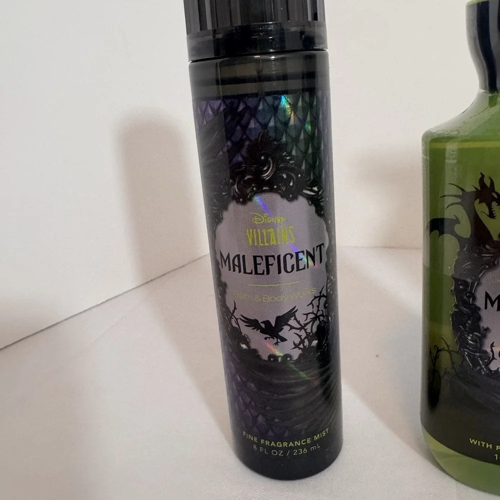 Bath & Body Works Disney MALEFICENT Fragrance Mist Hand Soap & Body Wash NEW!‎